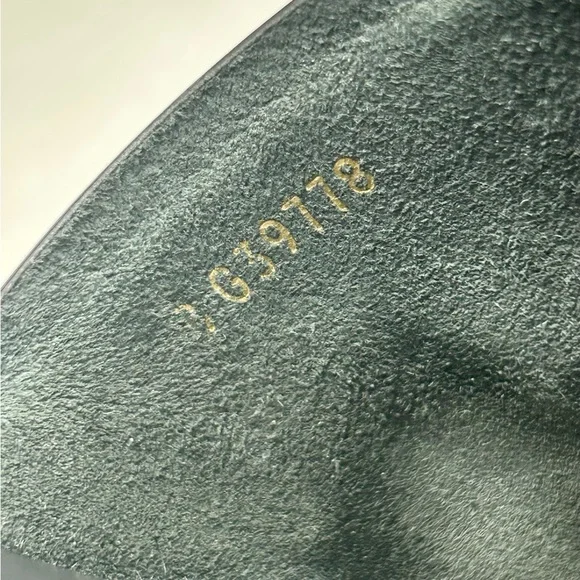 NEW CHANEL 23C CC LOGO MULE SANDALS BLACK LAMBSKIN SZ 38 - Picture 13 of 16